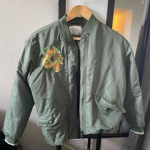 Scotch and Soda bomber with elastic waist